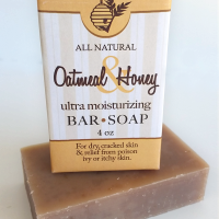 Amish Country Soap Company All Natural Oatmeal & Honey Ultra Moisturizing Bar Soap