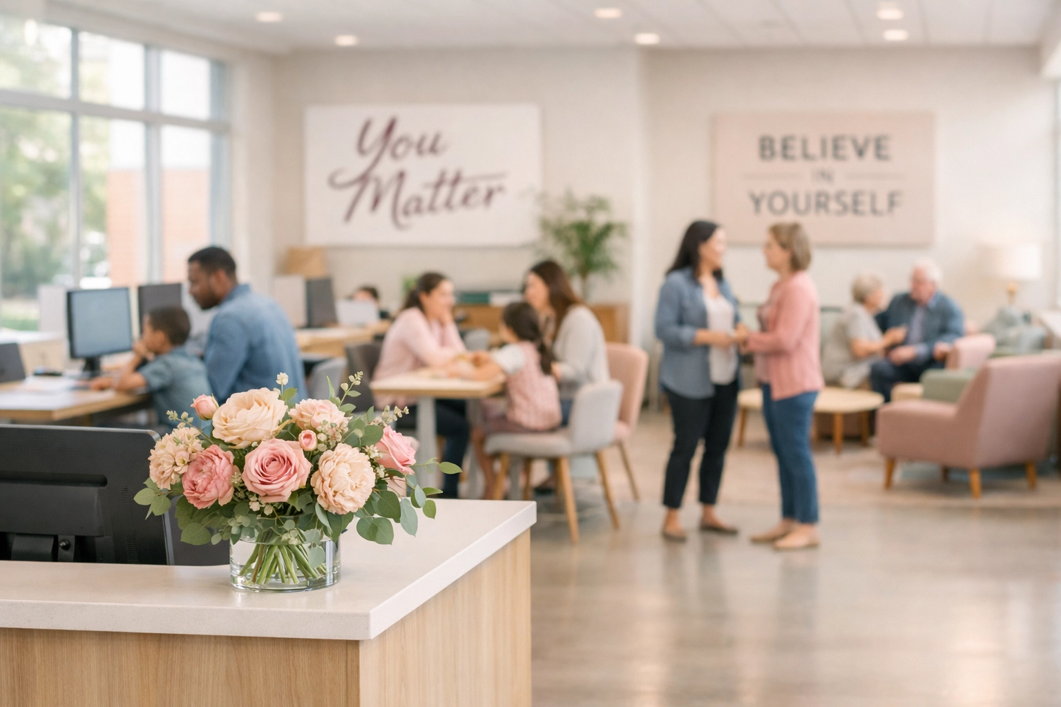 Total Life Solutions community center offering tax preparation and comprehensive family services