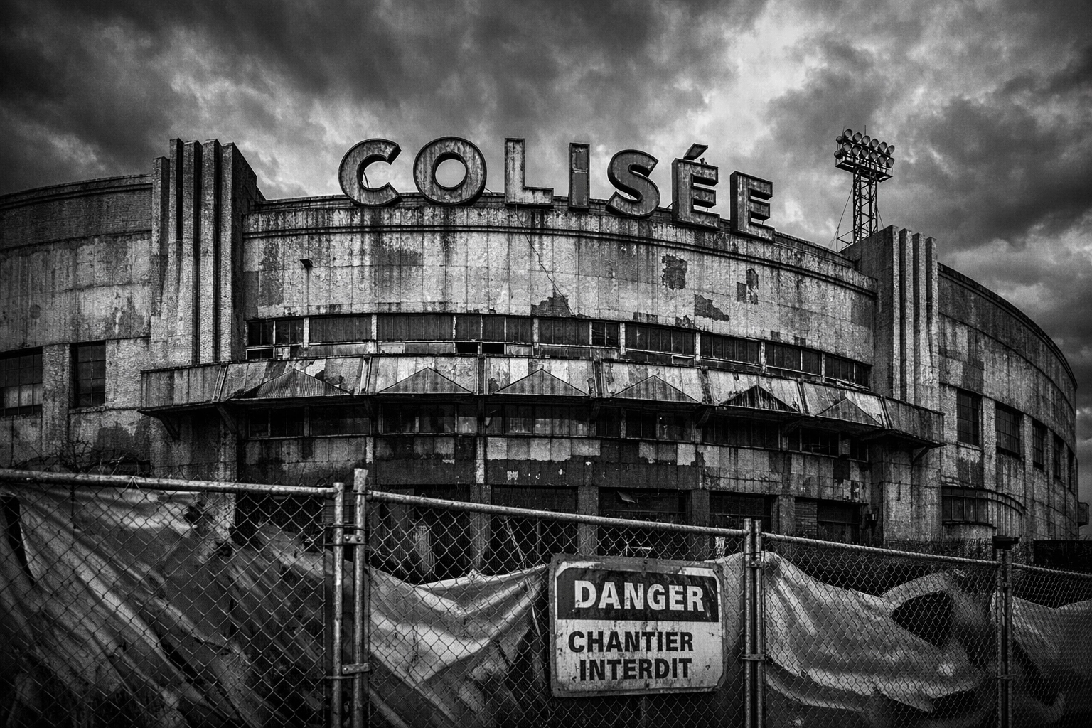 Historic Colisée arena in Quebec City awaiting demolition after 76 years