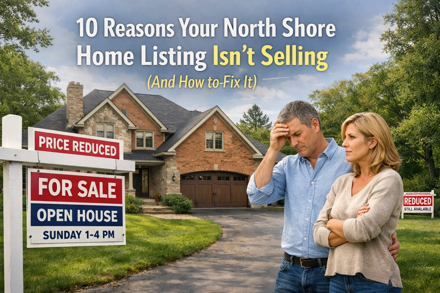 10 Reasons Your North Shore Home Listing Isn't Selling (And How to Fix It)