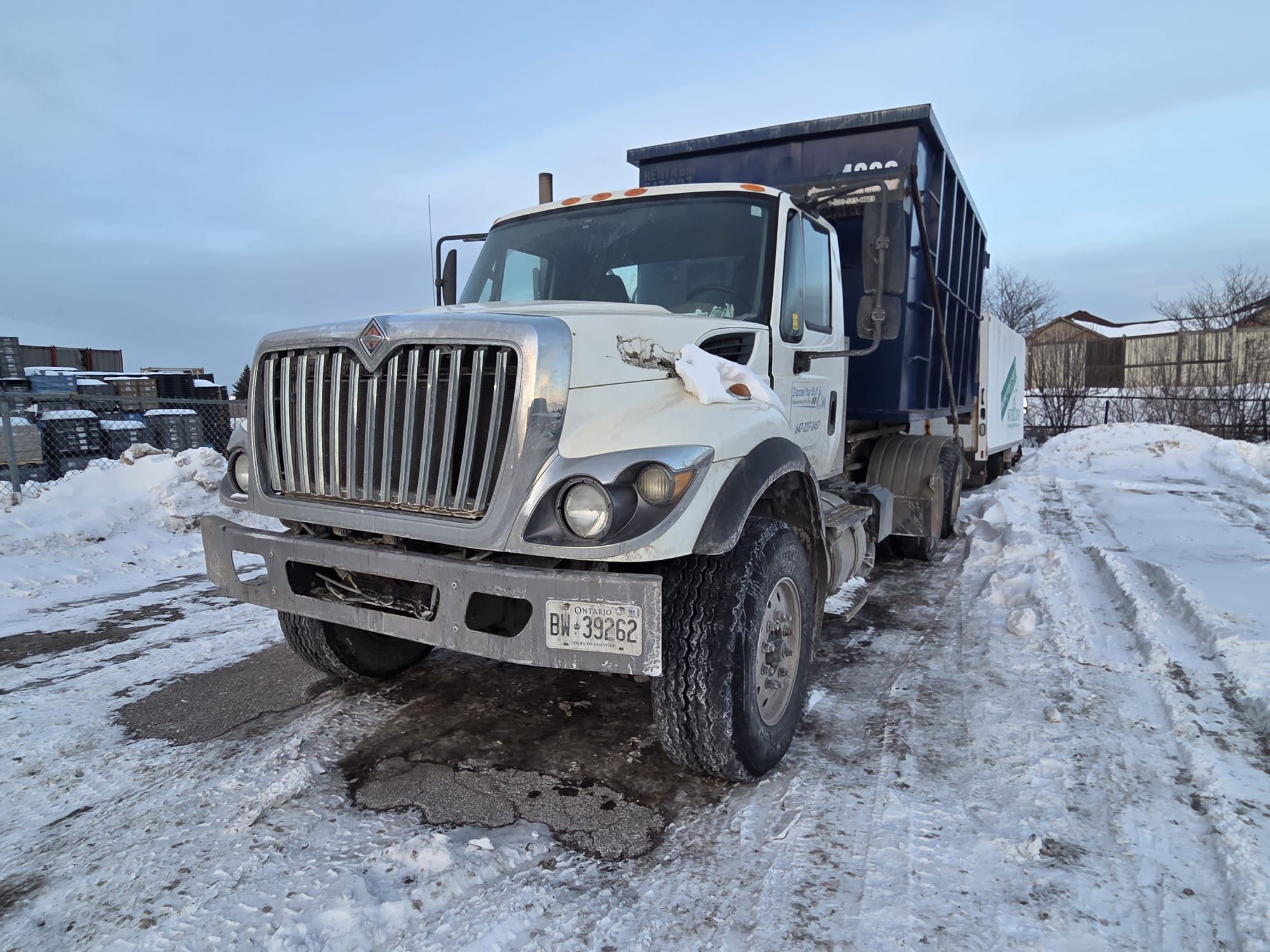 Construction Waste Disposal North York: Big Projects Reliable bin delivery in North York winter conditions
