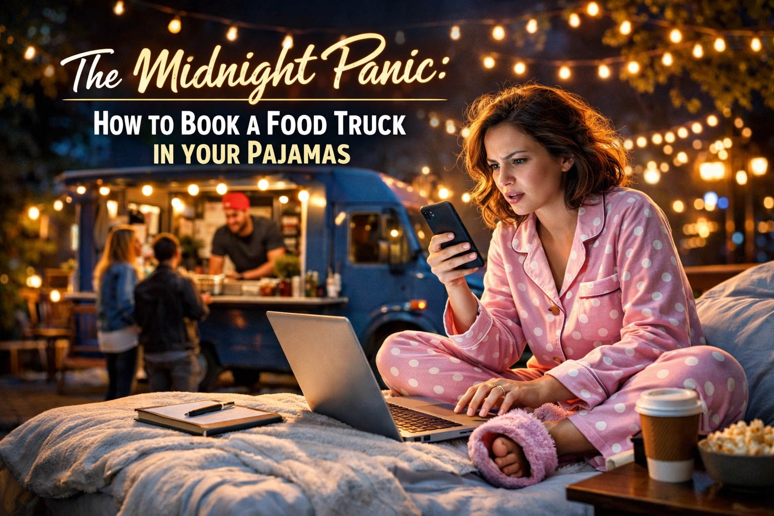 [HERO] The Midnight Panic: How to Book a Food Truck in Your Pajamas