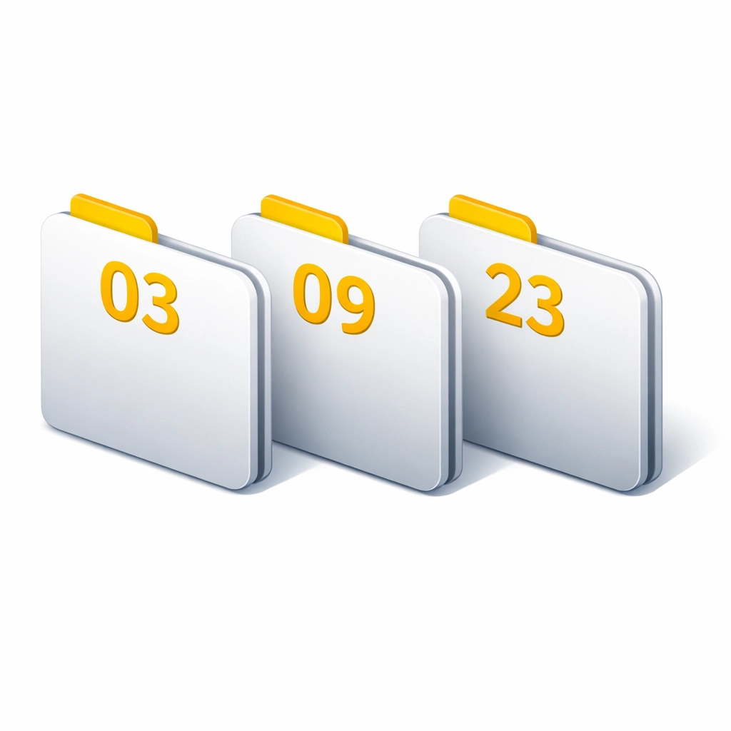 MasterFormat construction divisions organized in filing system for finding trade contractors