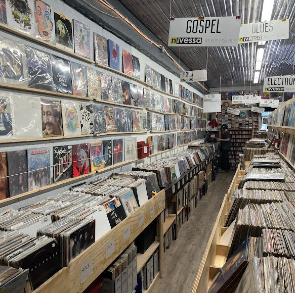Nivessa LA Vinyl Store Aisles