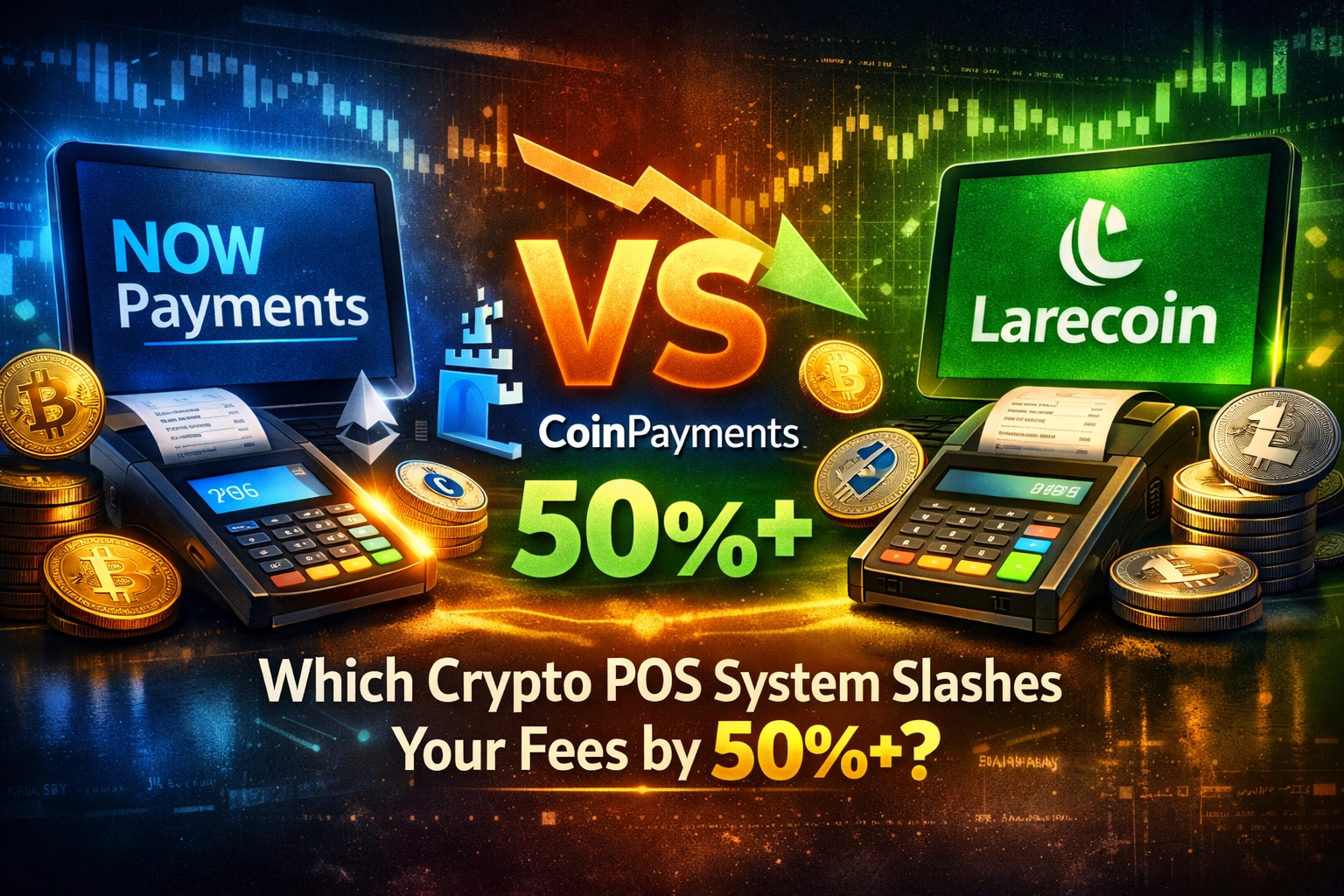 [HERO] NOWPayments vs. CoinPayments vs. Larecoin: Which Crypto POS System Slashes Your Fees by 50%+?