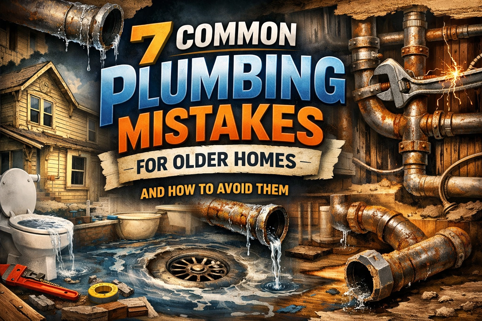 [HERO] 7 Common Plumbing Mistakes for Older Homes and How to Avoid Them