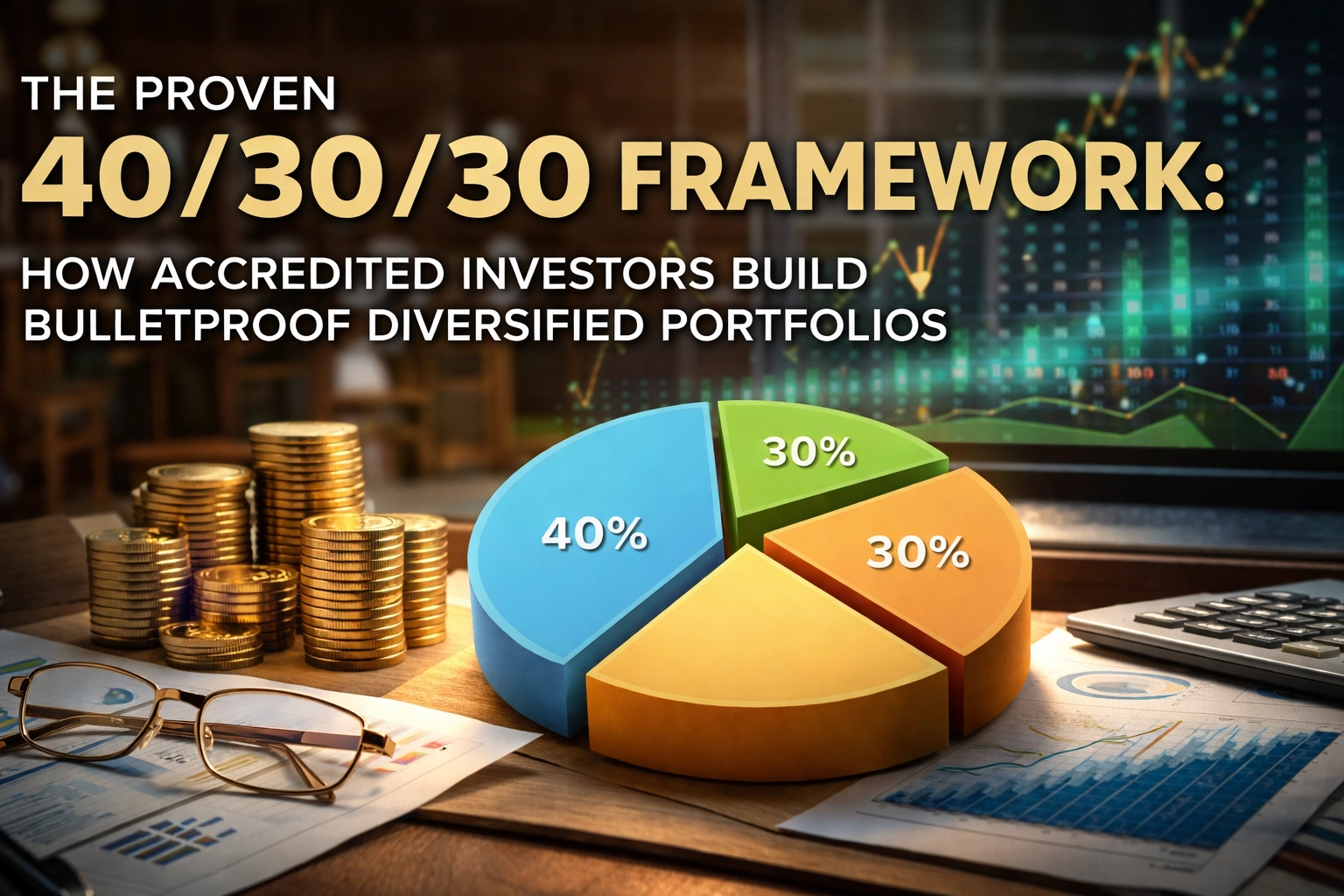 [HERO] The Proven 40/30/30 Framework: How Accredited Investors Build Bulletproof Diversified Portfolios