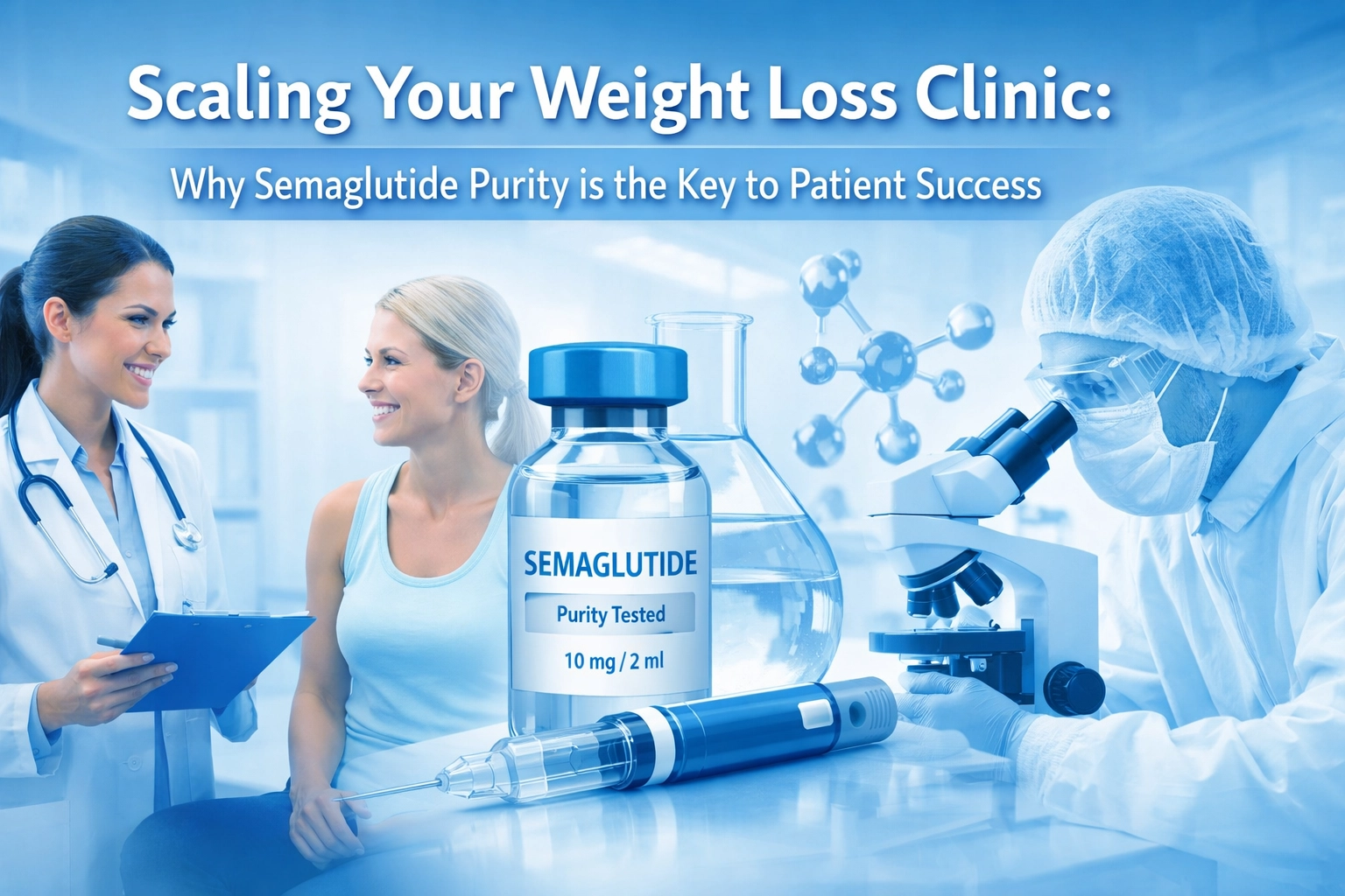 [HERO] Scaling Your Weight Loss Clinic: Why Semaglutide Purity is the Key to Patient Success