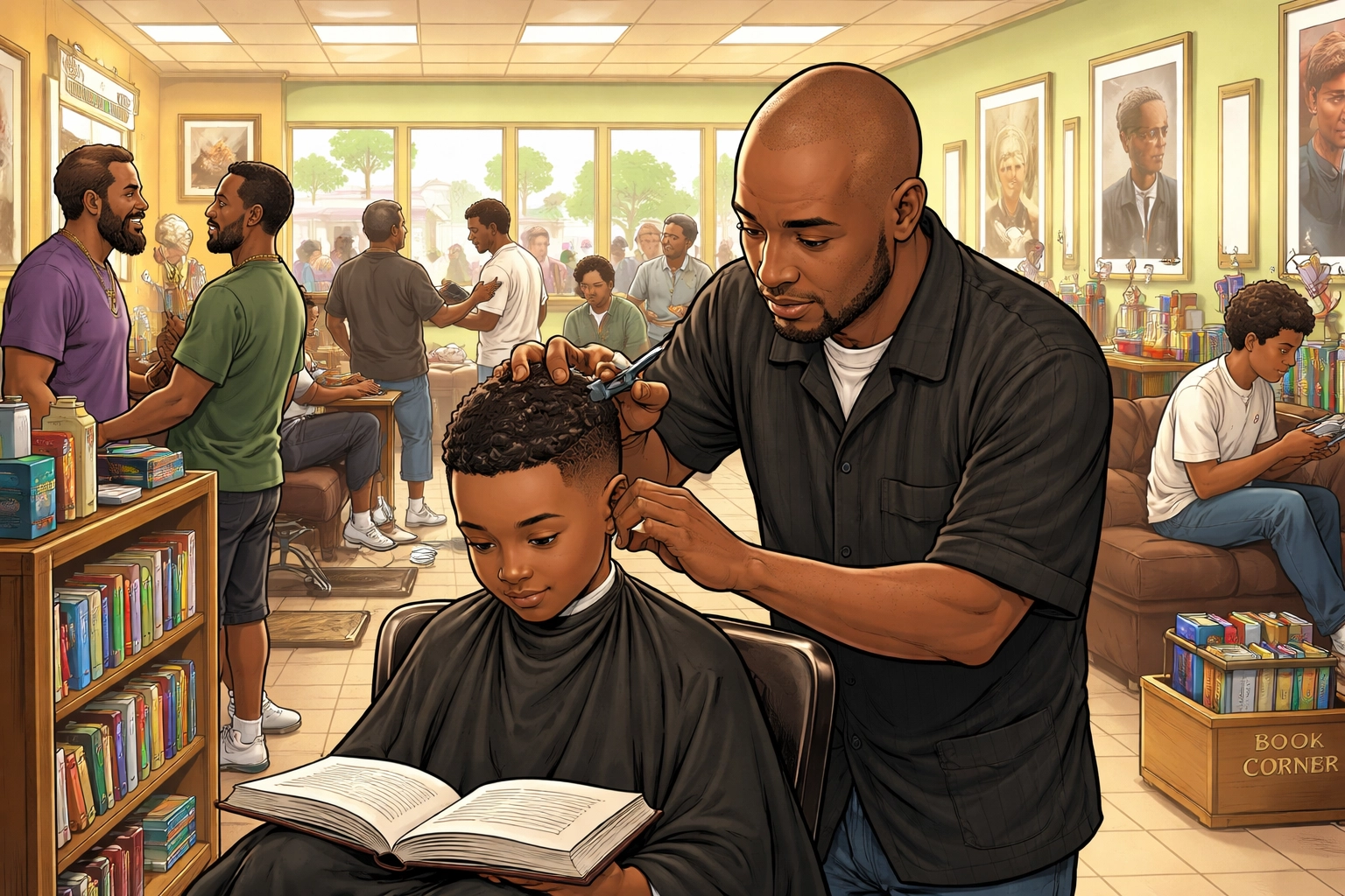 [HERO] CRC Barbershop Mentors: How Trusted Men in Pinellas County Help Boys Build Self-Awareness and Stay Off the Pipeline—One Page at a Time