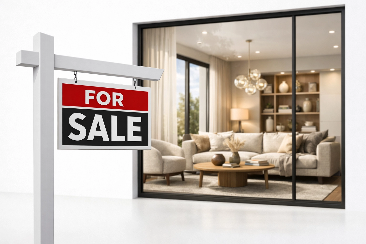 Property for sale in Scotland with modern staging and professional presentation