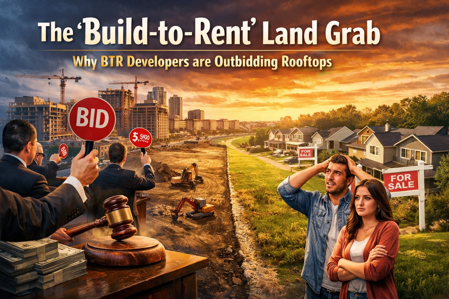 [HERO] The 'Build-to-Rent' Land Grab: Why BTR Developers are Outbidding Rooftops