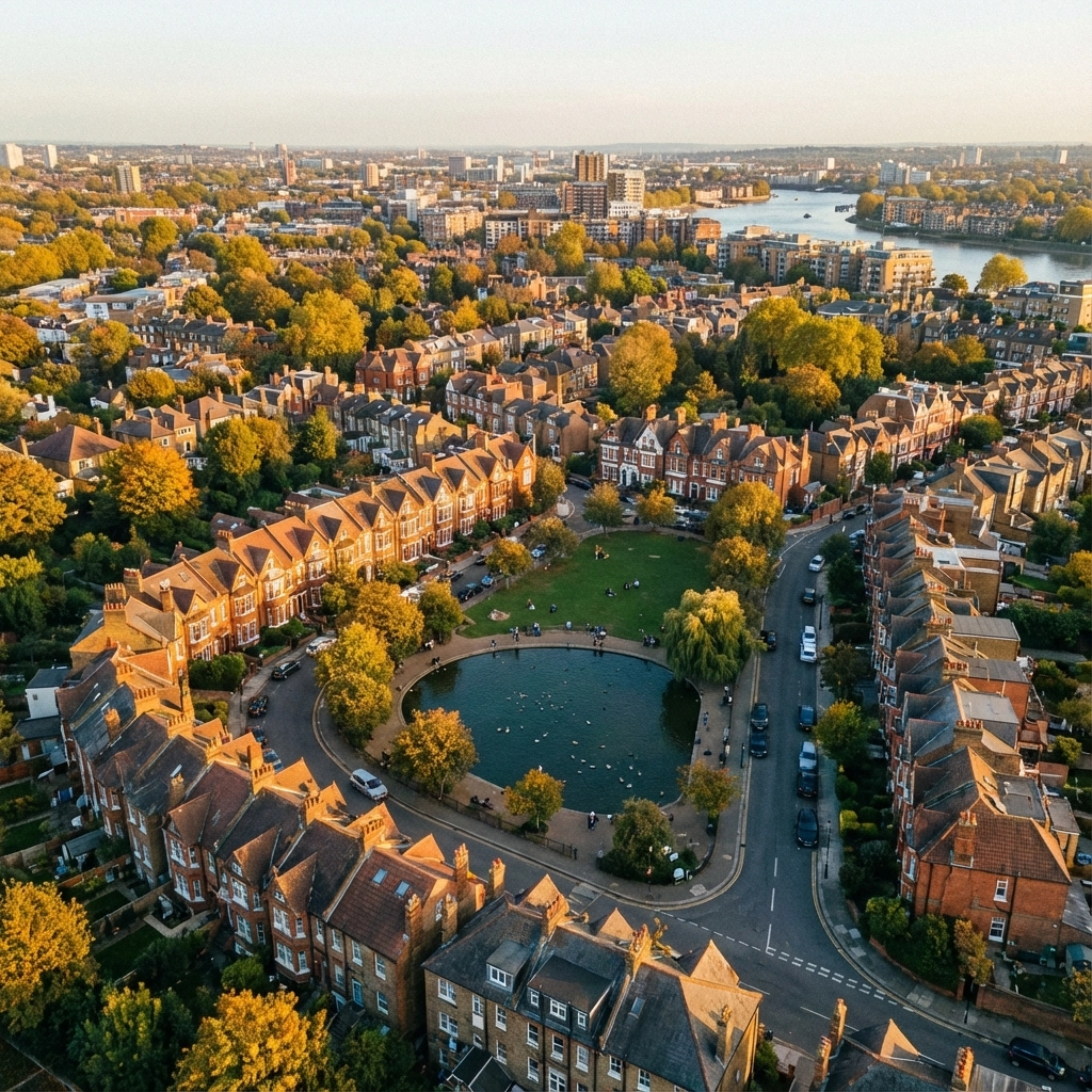Victorian villa in Barnes Village with secondary glazing installation