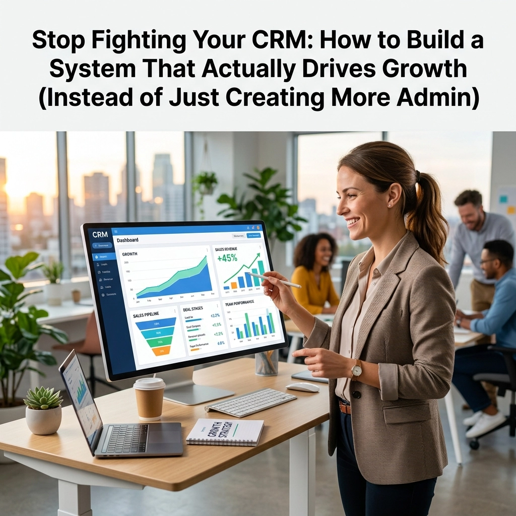 Stop Fighting Your CRM: How to Build a System That Actually Drives Growth (Instead of Just Creating More Admin)