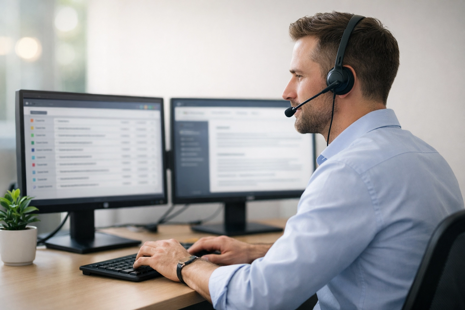 A tax software support specialist using a ticketing system to assist EROs during tax season.