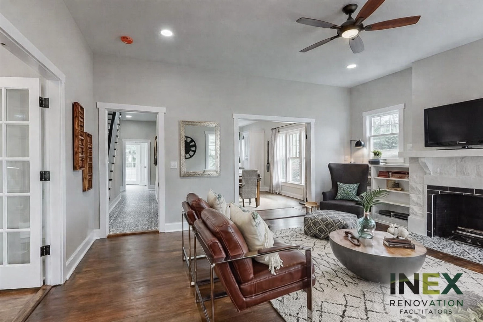 Modern Renovated Living Room