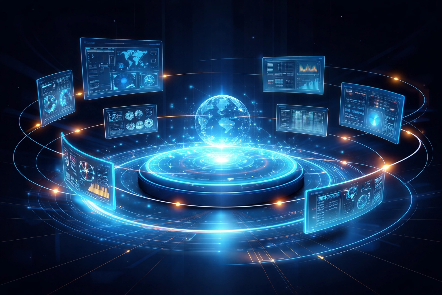 Unified IT command center showing all-in-one managed IT services integration