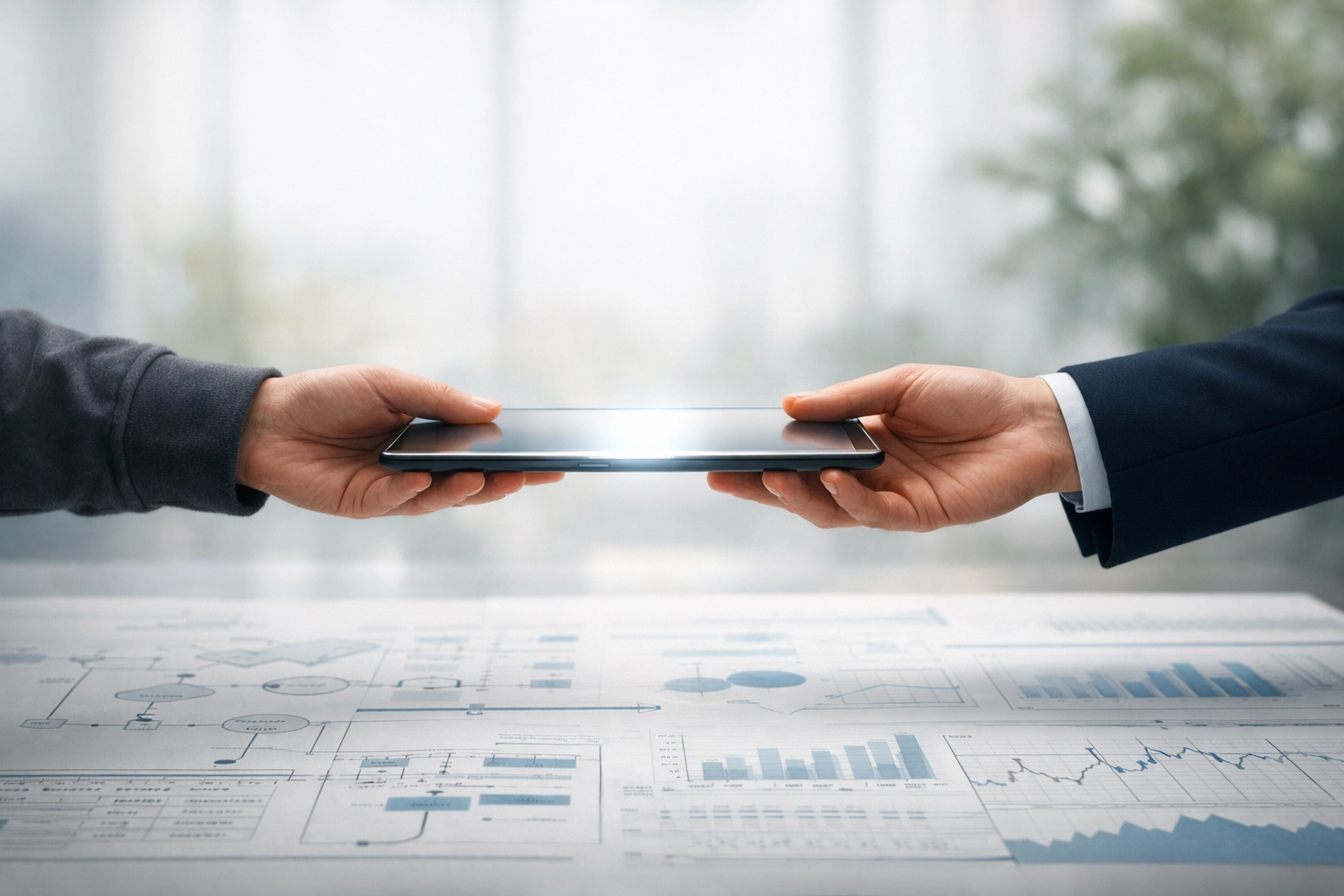 Handoff between a fractional operator and a full-time leader to ensure a seamless talent transition.