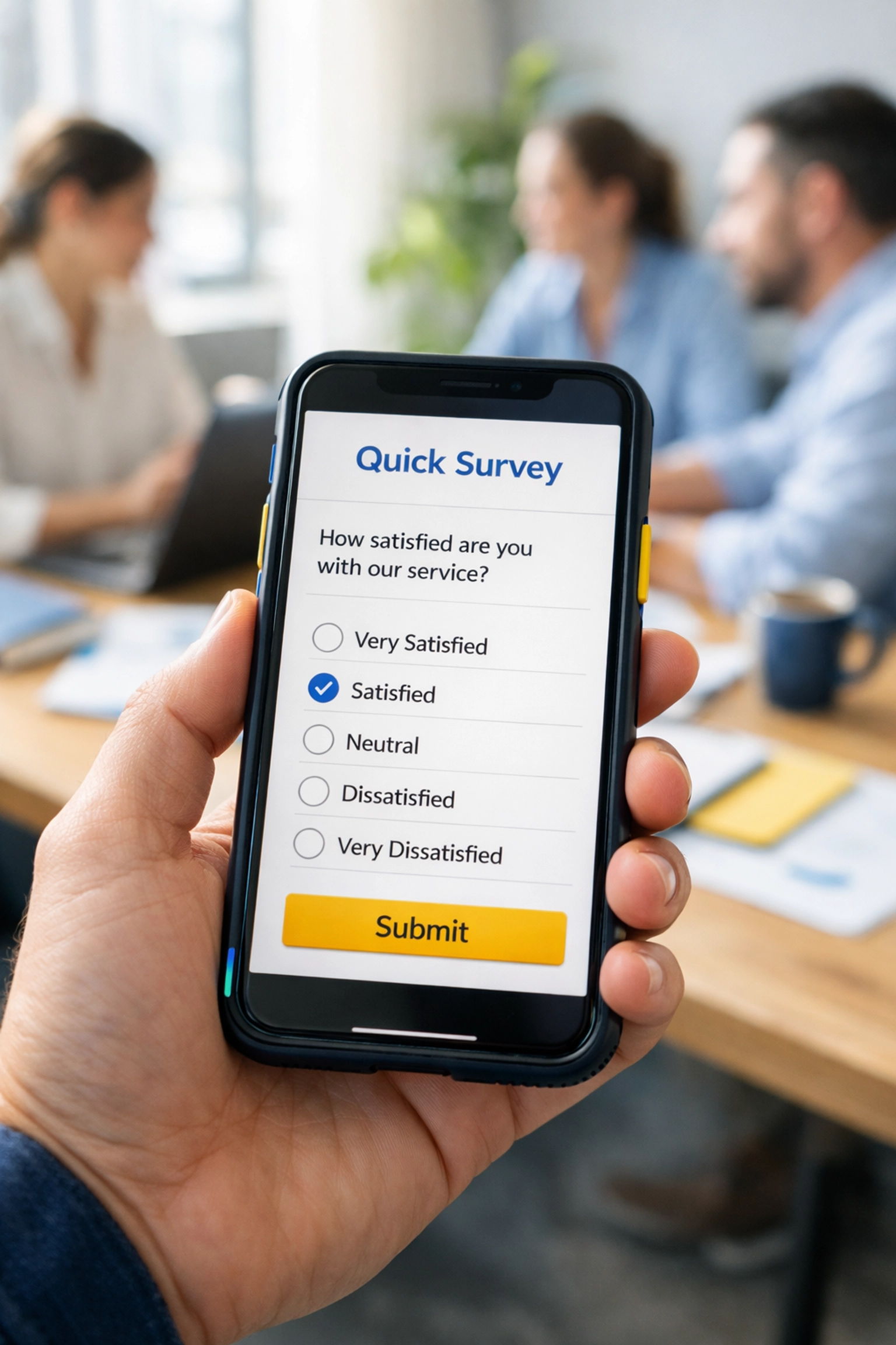 Mobile-friendly donor survey for nonprofit lead generation and prospect identification