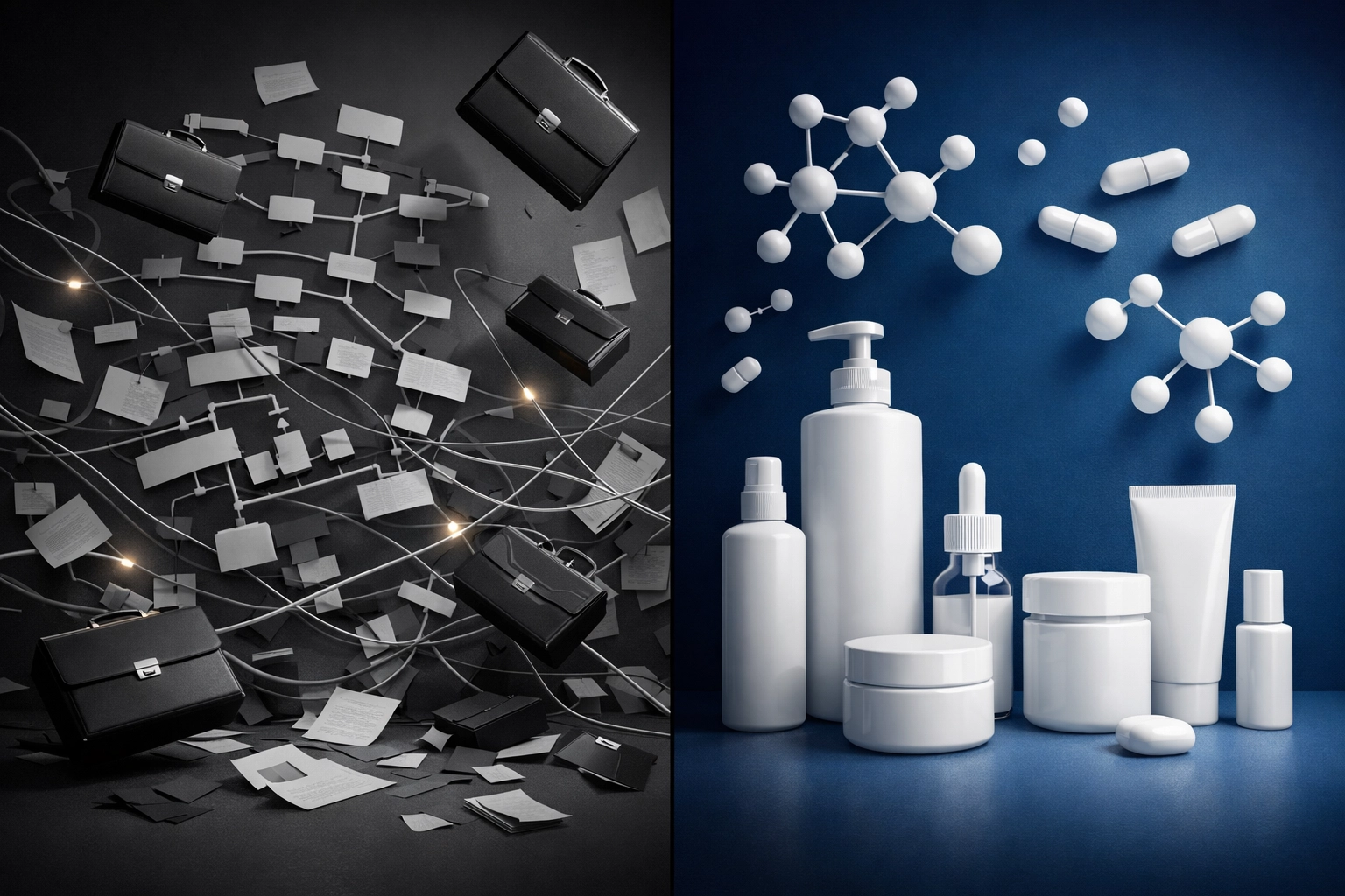 Corporate merger chaos versus organized supply chain stability during IFF divestiture