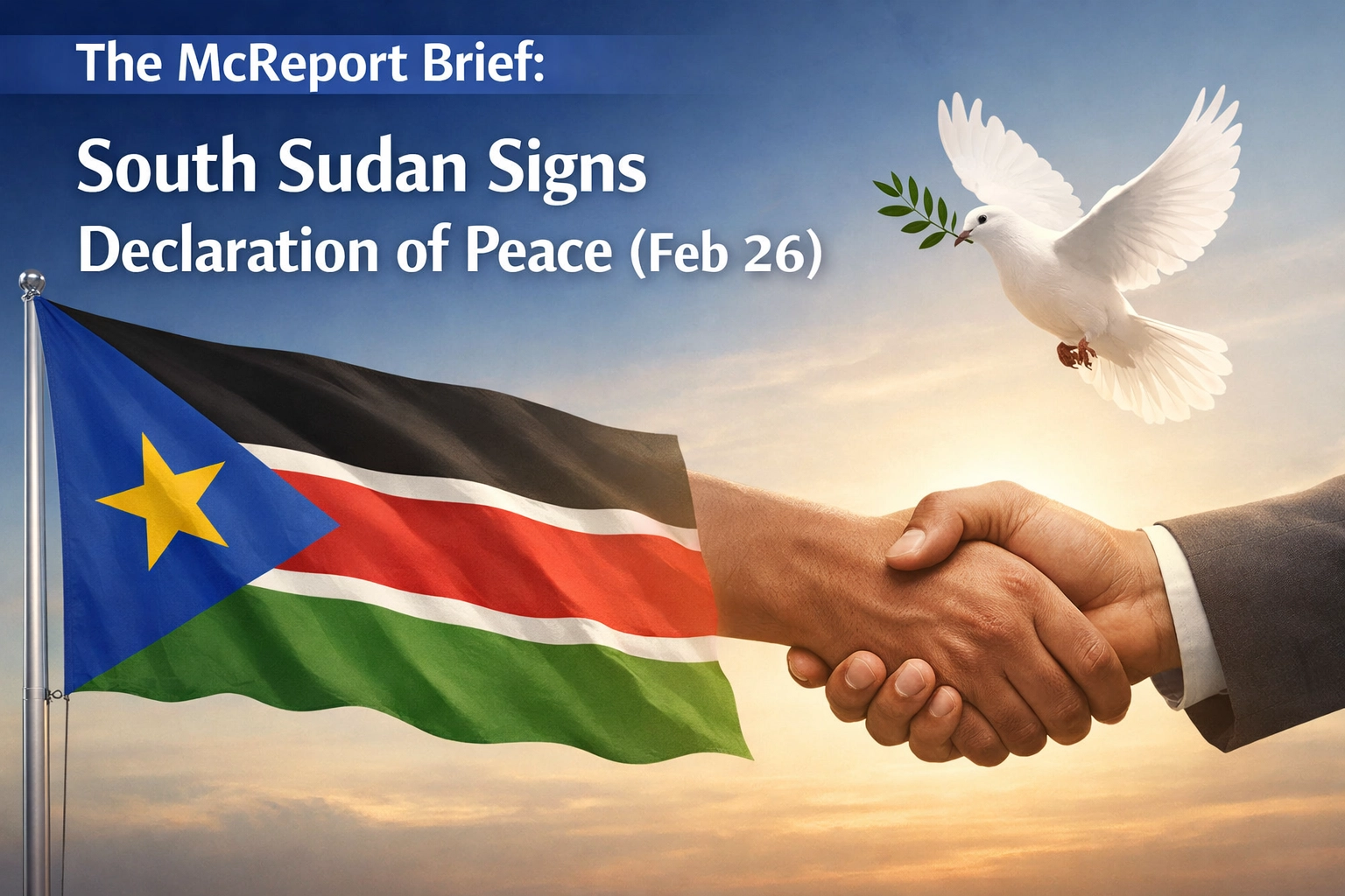 [HERO] The McReport Brief: South Sudan Signs Declaration of Peace (Feb 26)