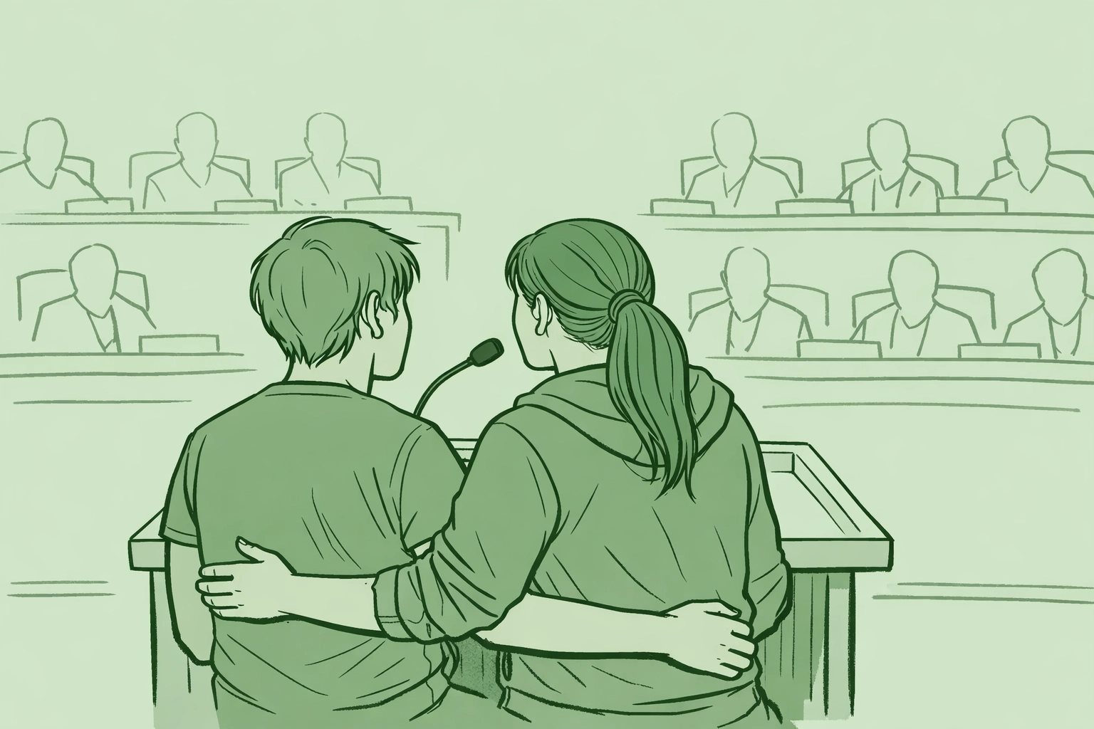 Trans activist Miss Major testifying before government assembly on prison reform and human rights