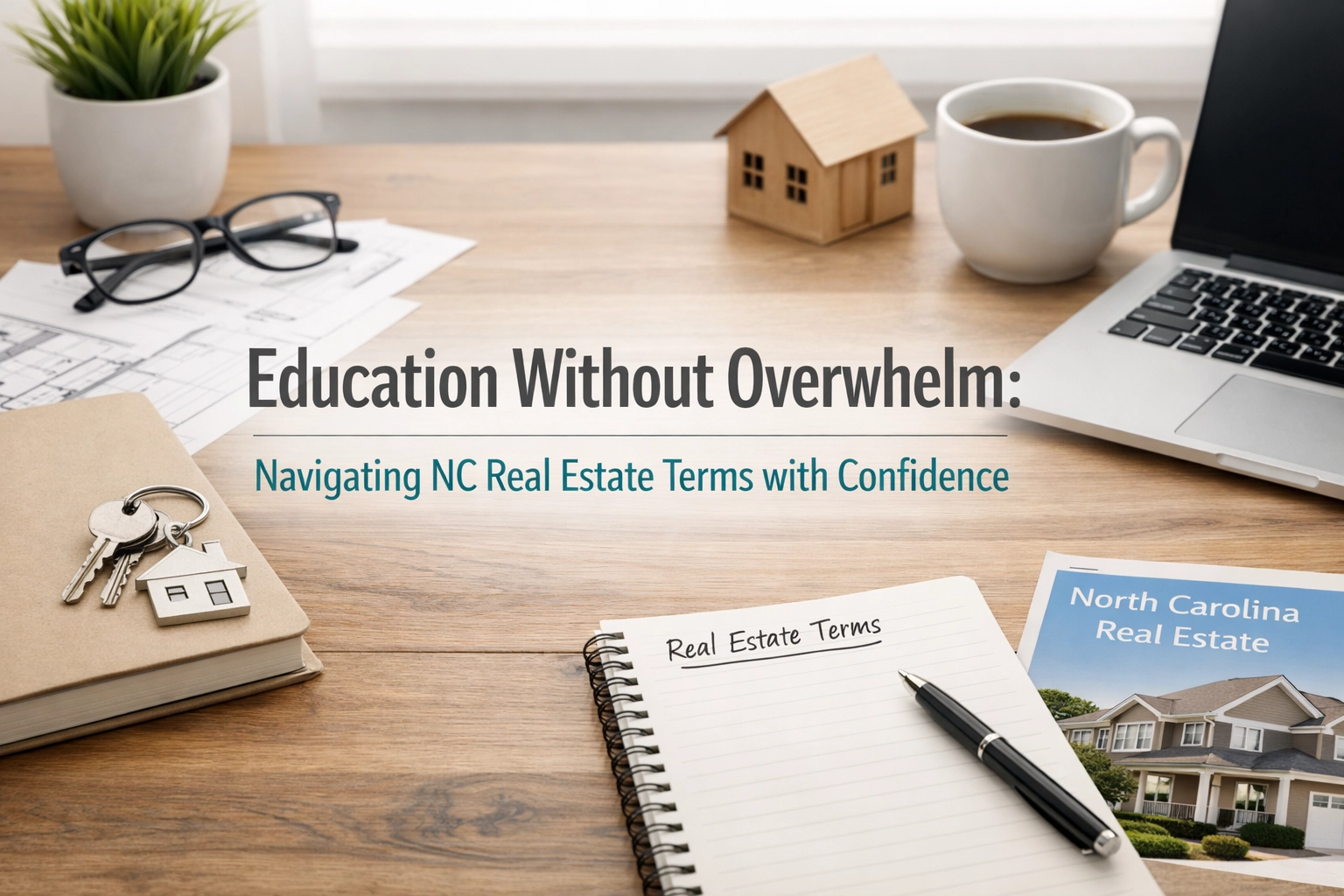 [HERO] Education Without Overwhelm: Navigating NC Real Estate Terms with Confidence
