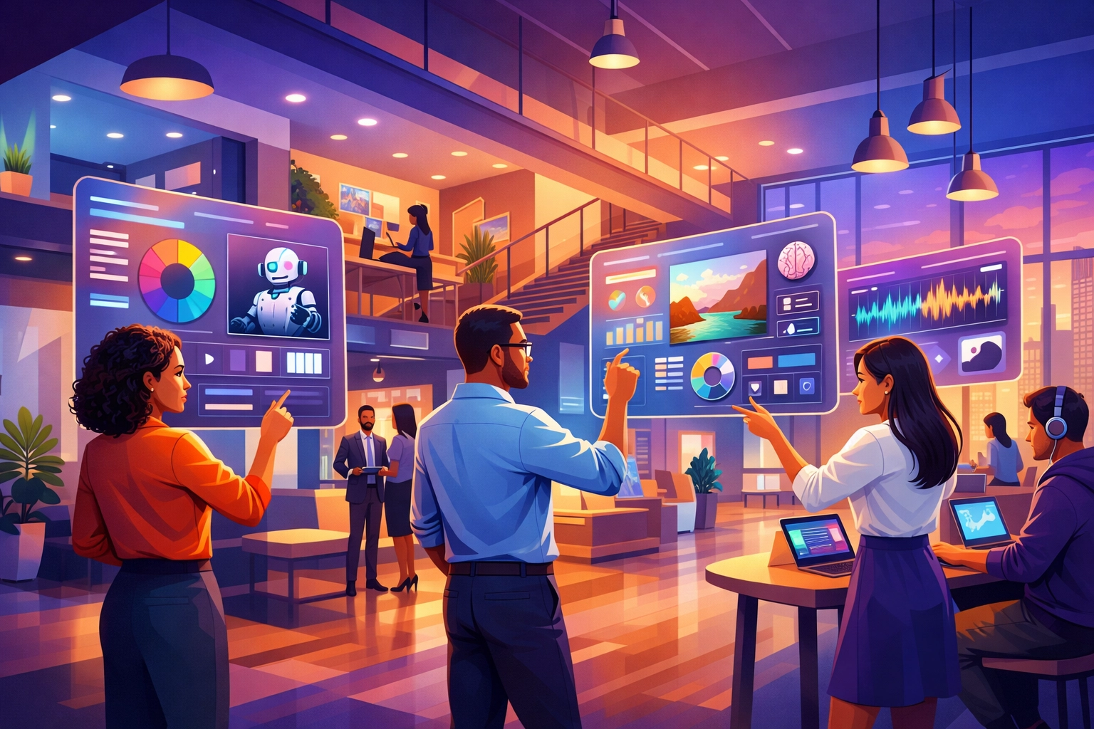 Praxisnahe KI-Schulung für Mitarbeiter zur Steigerung der Innovationskraft und digitalen Kompetenz.