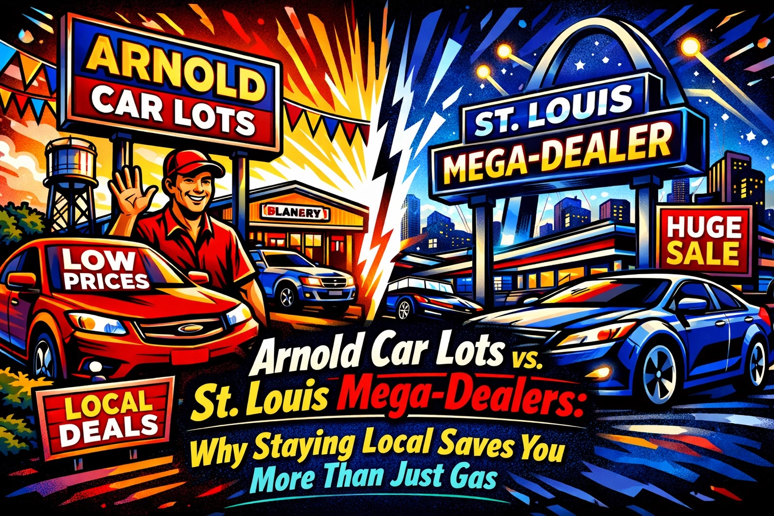 [HERO] Arnold Car Lots vs. St. Louis Mega-Dealers: Why Staying Local Saves You More Than Just Gas