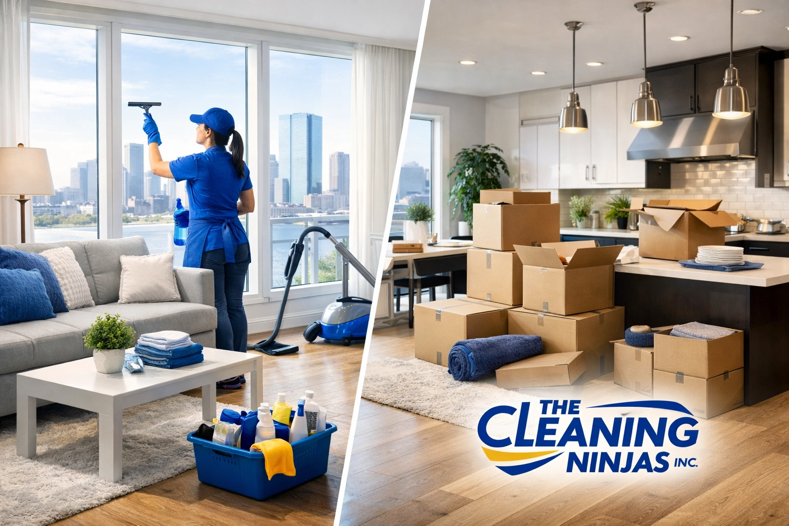 Professional move-in/move-out cleaning services in Boston