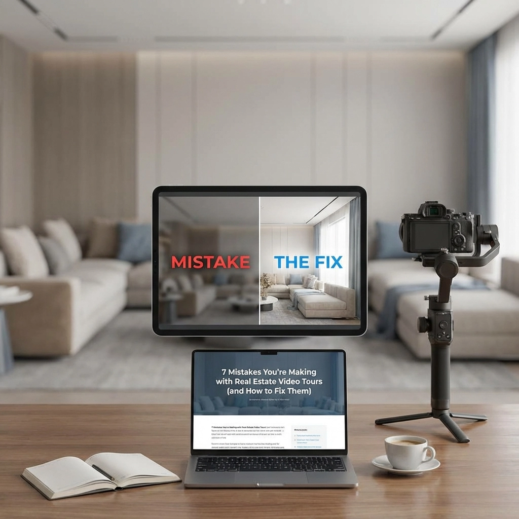 7 Mistakes You're Making with Real Estate Video Tours (and How to Fix Them)