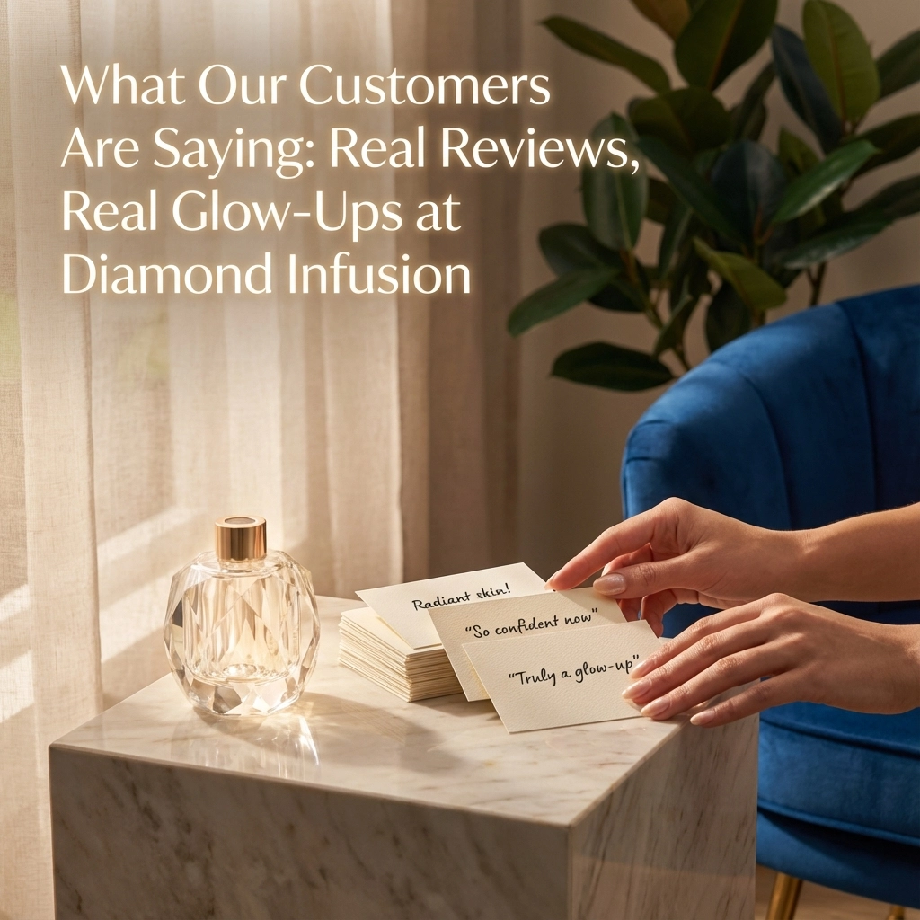 What Our Customers Are Saying: Real Reviews, Real Glow-Ups at Diamond Infusion