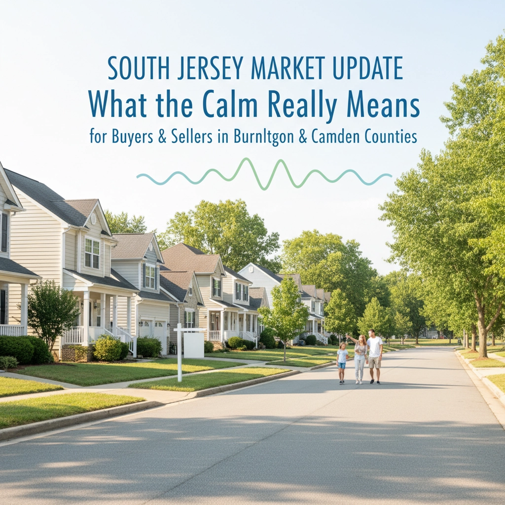 South Jersey Market Update: What the Calm Really Means for Buyers & Sellers in Burlington & Camden Counties South Jersey Market Update: What the Calm Really Means for Buyers & Sellers in Burlington & Camden Counties