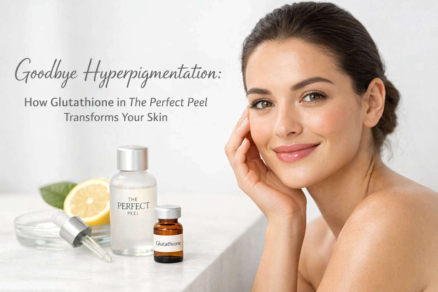 [HERO] Goodbye Hyperpigmentation: How Glutathione in The Perfect Peel Transforms Your Skin