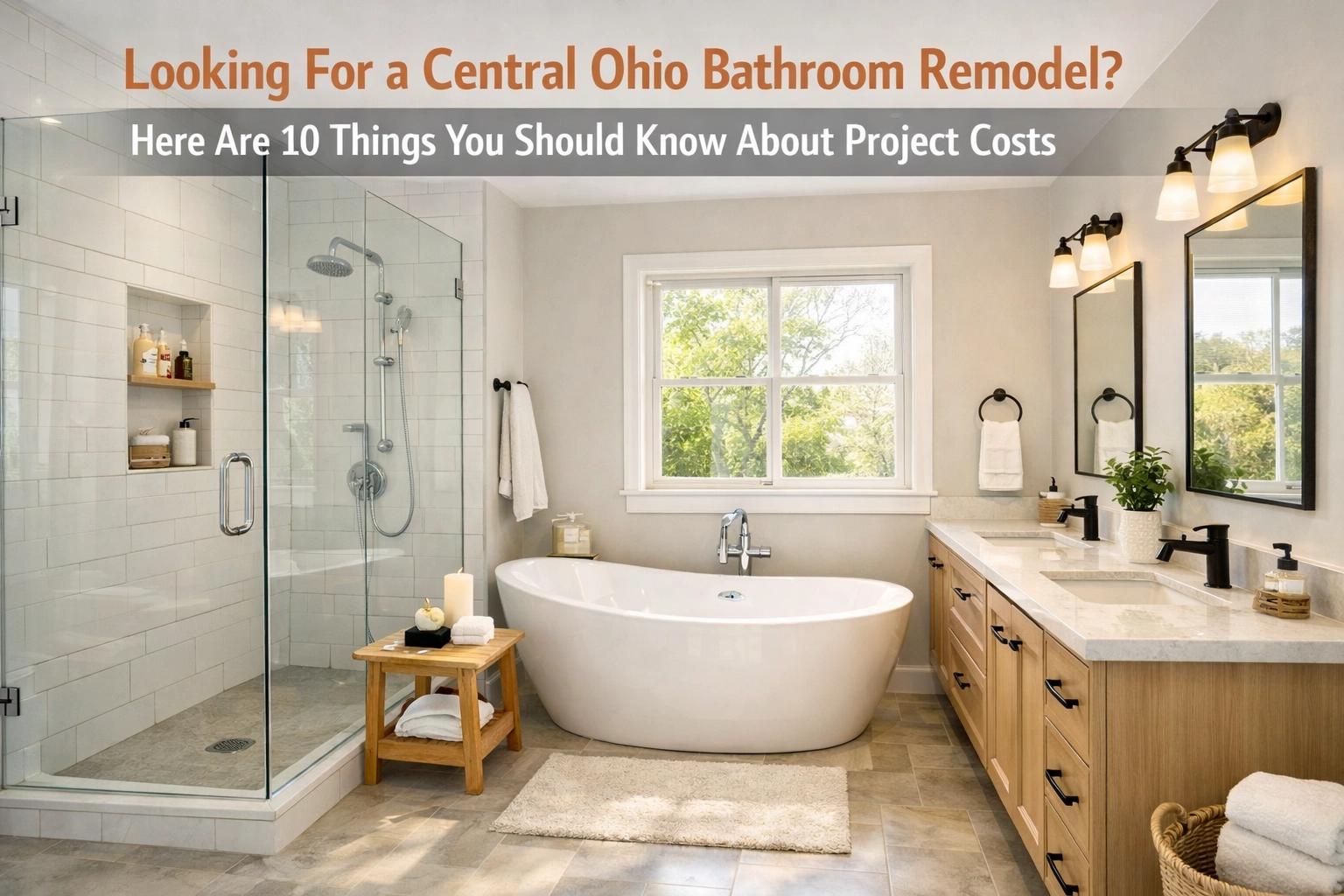 [HERO] Looking For a Central Ohio Bathroom Remodel? Here Are 10 Things You Should Know About Project Costs