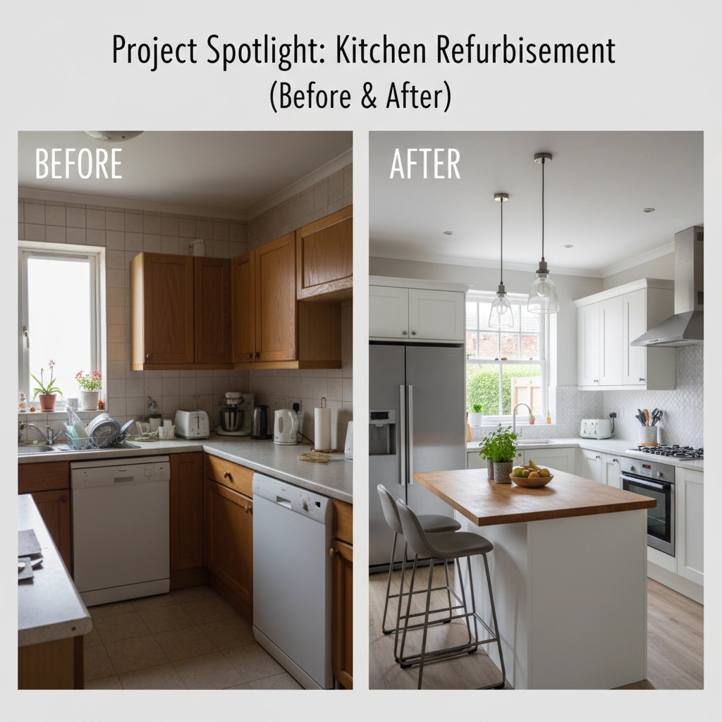 Project Spotlight: Kitchen Refurbishment (Before & After)