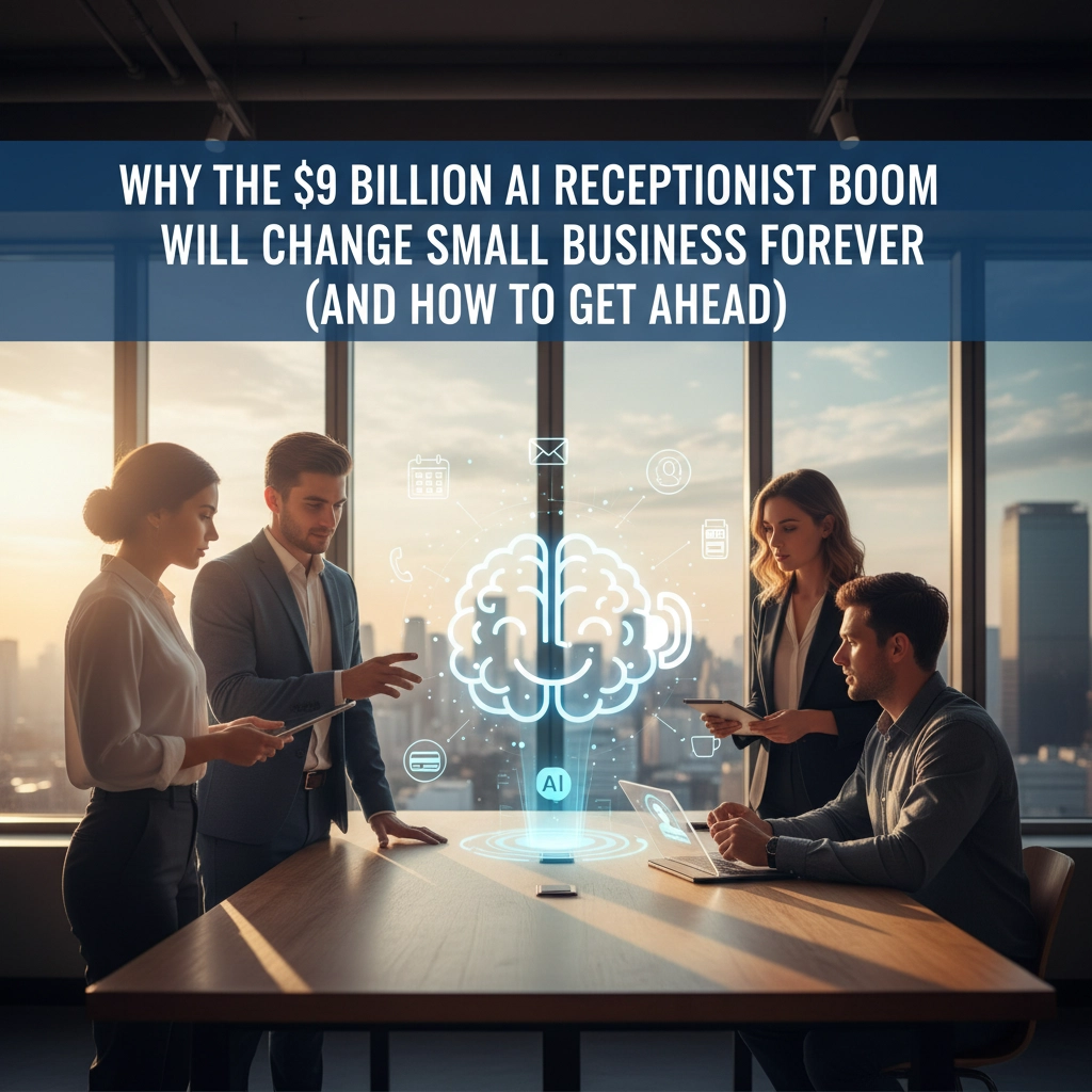 Why the $9 Billion AI Receptionist Boom Will Change Small Business Forever (And How to Get Ahead)