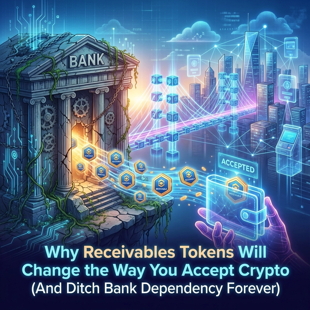 [HERO] Why Receivables Tokens Will Change the Way You Accept Crypto (And Ditch Bank Dependency Forever)