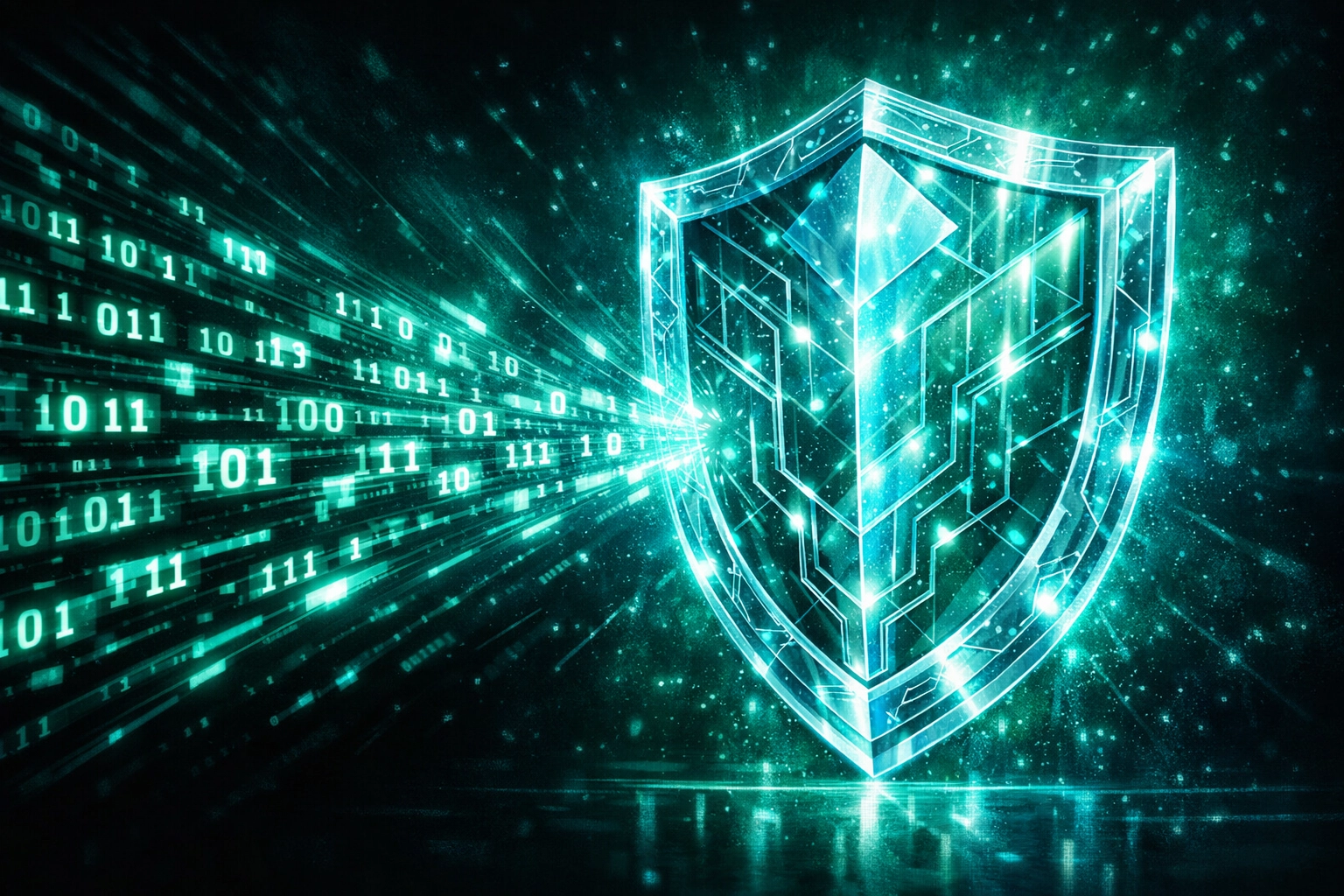 Digitales Schutzschild für sicheren Datenschutz im modernen E-Mail-Management.