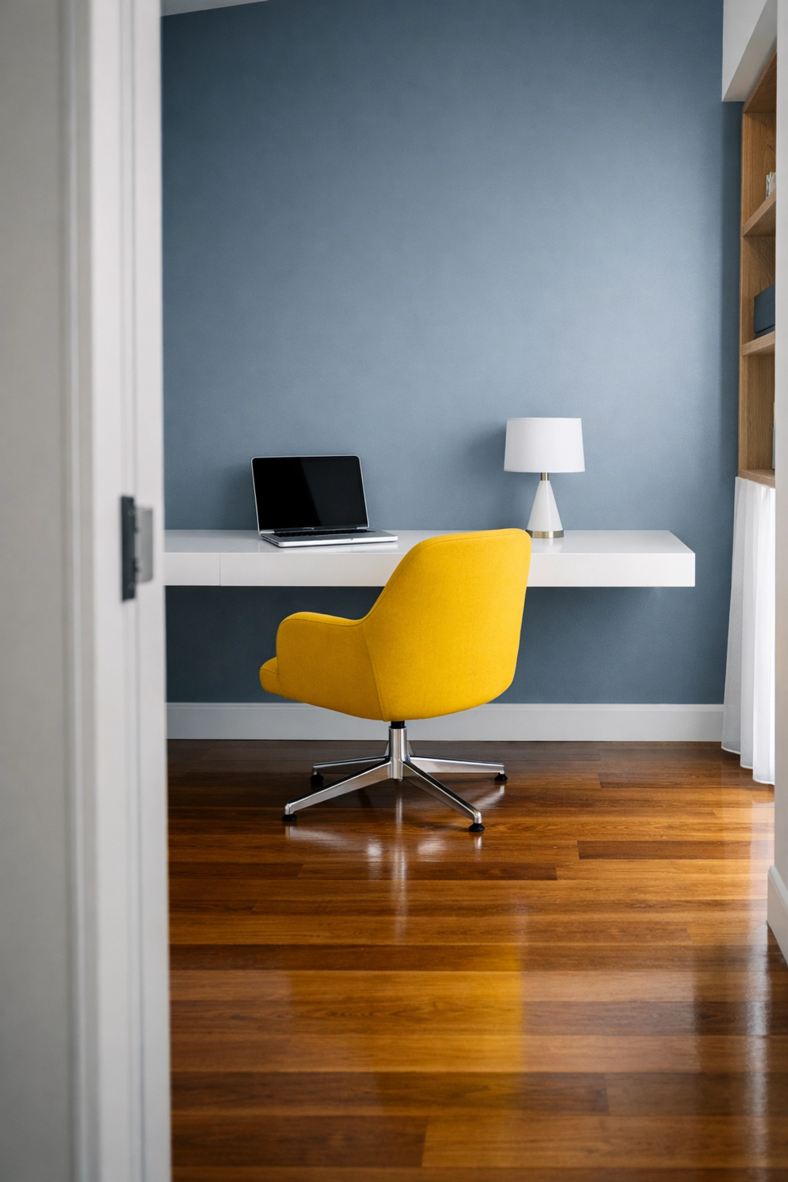 Spotless modern home office reflecting the high standards of Westborough office cleaning services.
