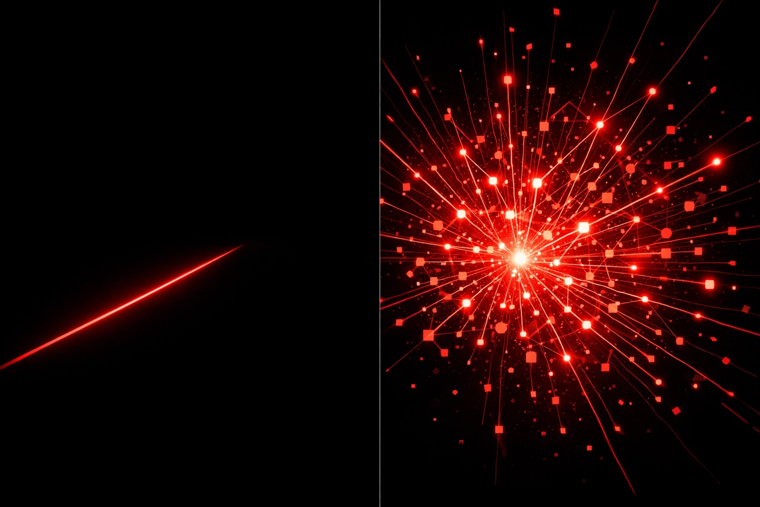 Abstract comparison showing high sales engagement and increased response rates using AI personalization.