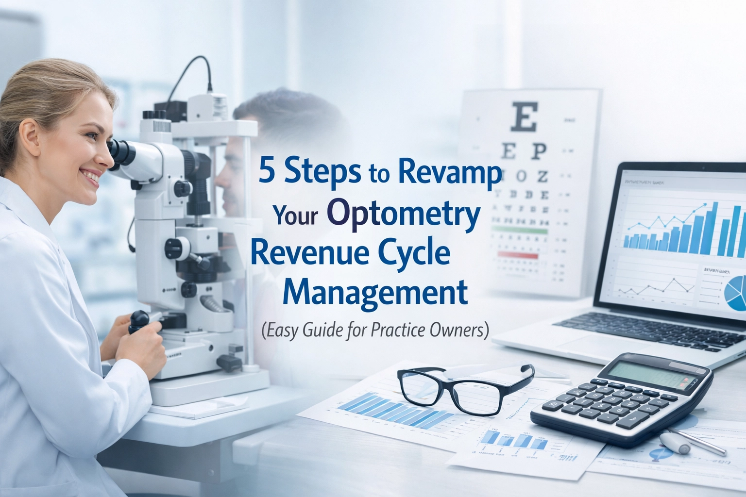 [HERO] 5 Steps to Revamp Your Optometry Revenue Cycle Management (Easy Guide for Practice Owners)