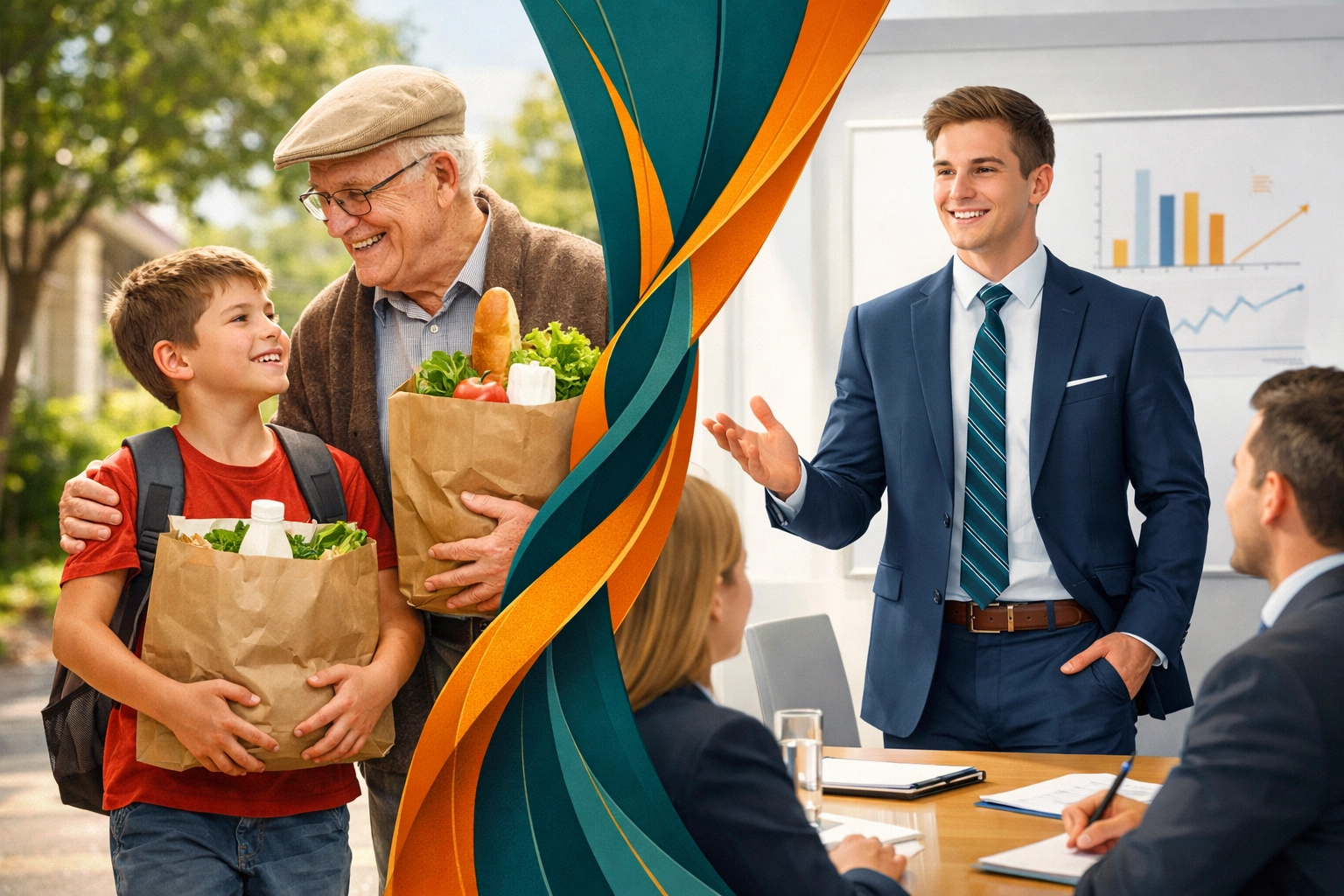 Character education journey from helping child to confident adult leader