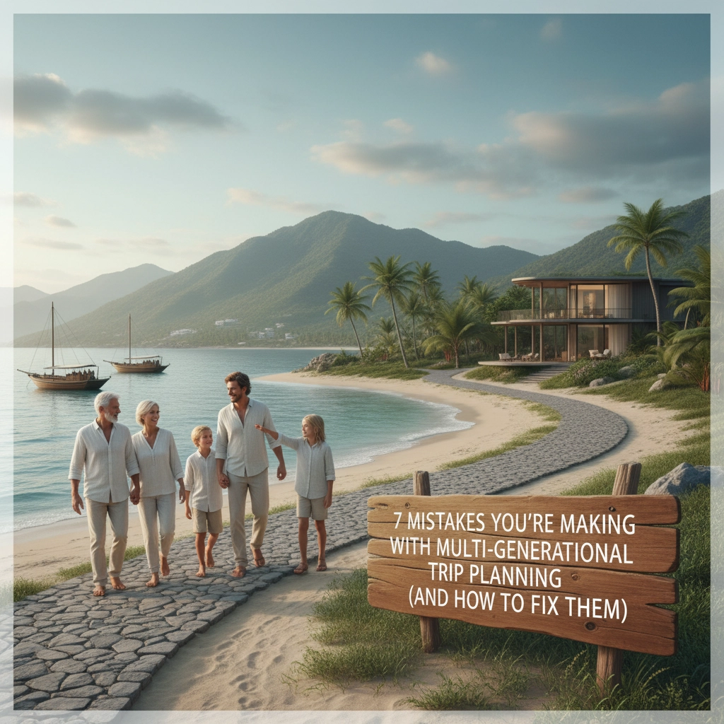 7 Mistakes You're Making with Multi-Generational Trip Planning (And How to Fix Them)