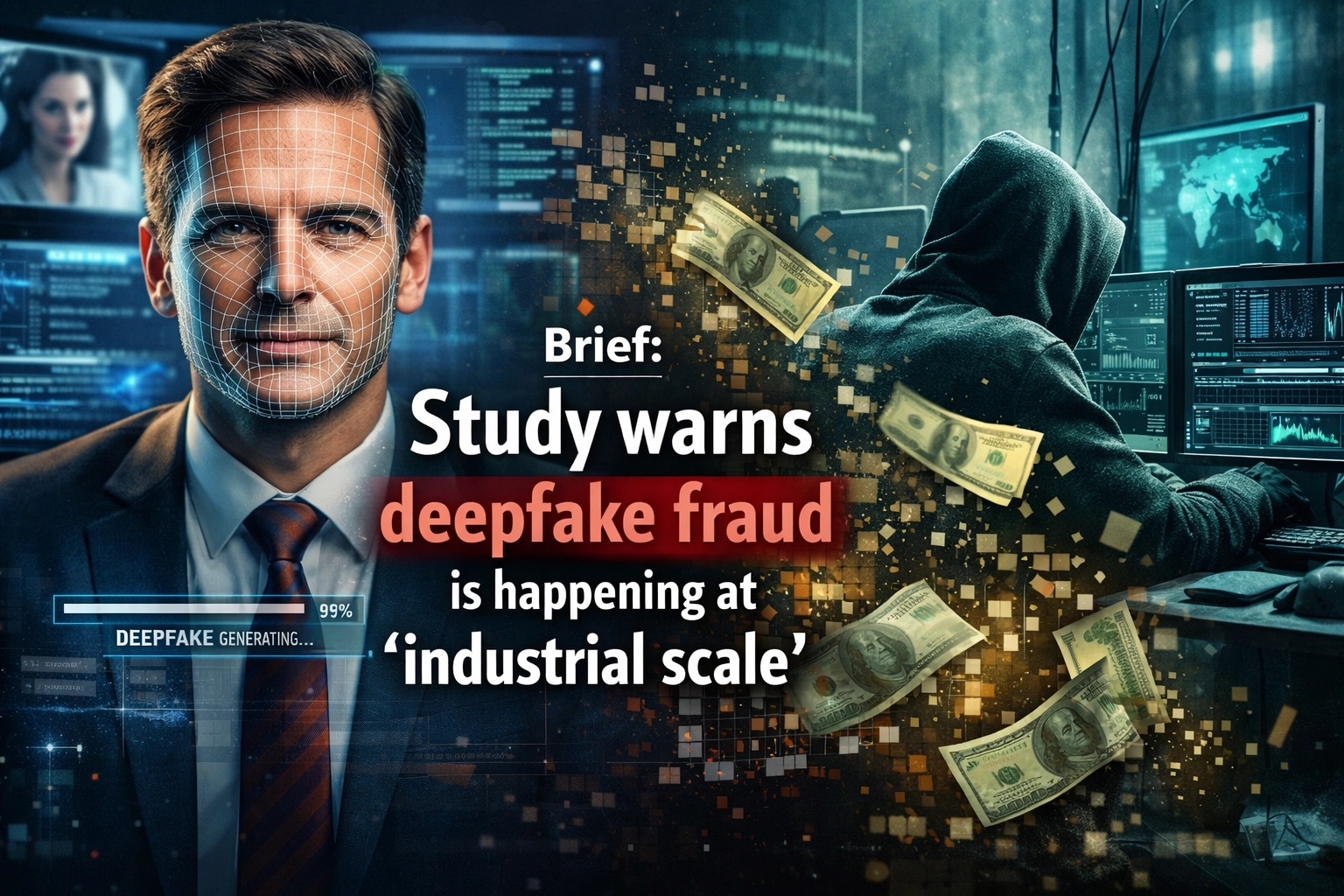 [HERO] Brief: Study warns deepfake fraud is happening at 