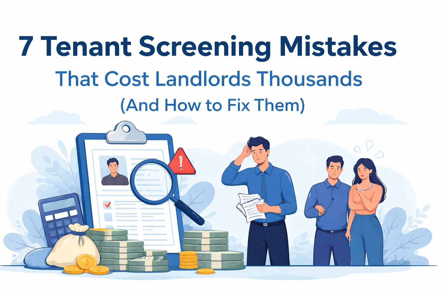[HERO] 7 Tenant Screening Mistakes That Cost Landlords Thousands (And How to Fix Them)