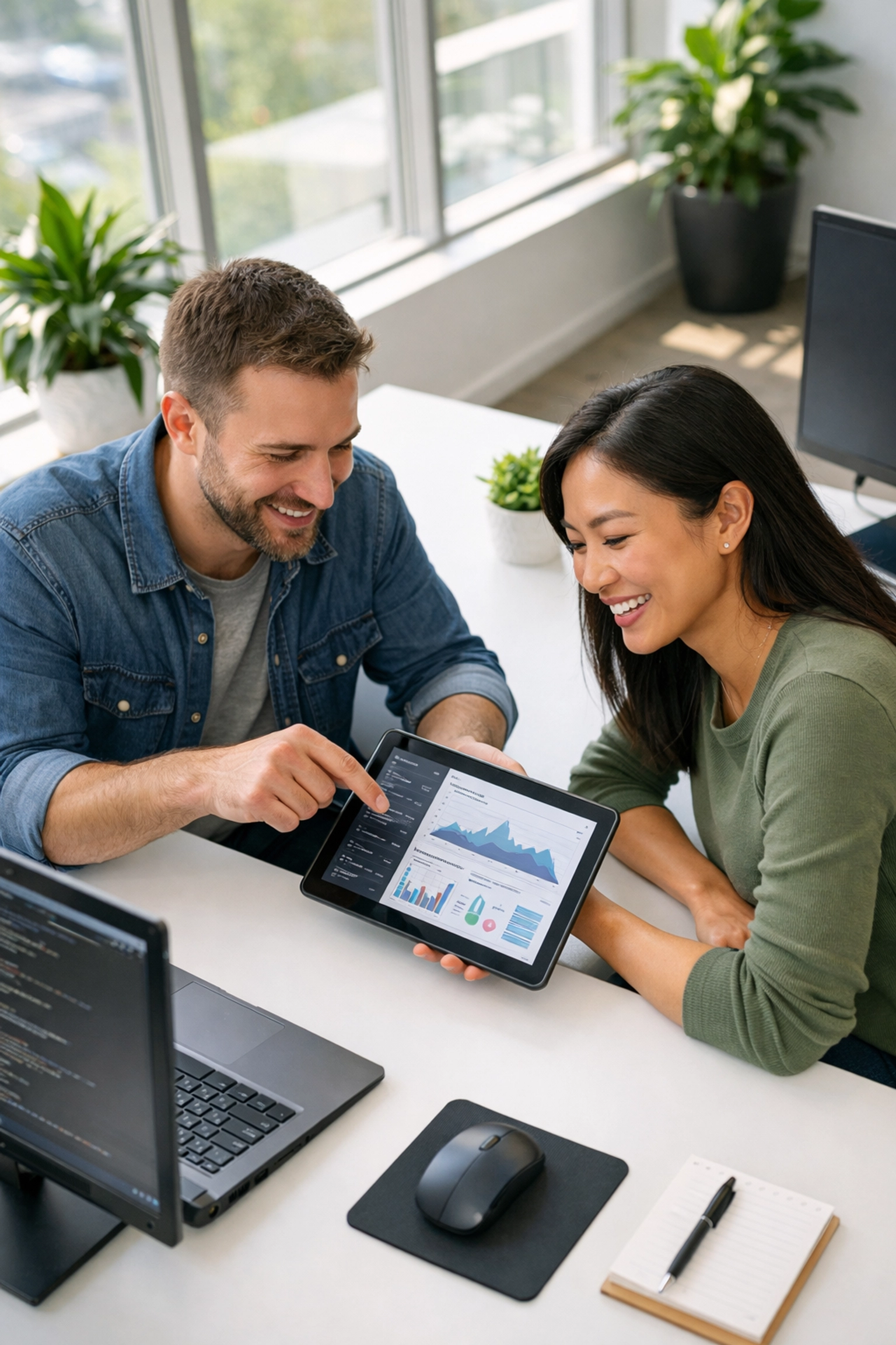 IT professionals using ServiceNow consulting services to review ITAM data and ensure platform compliance.