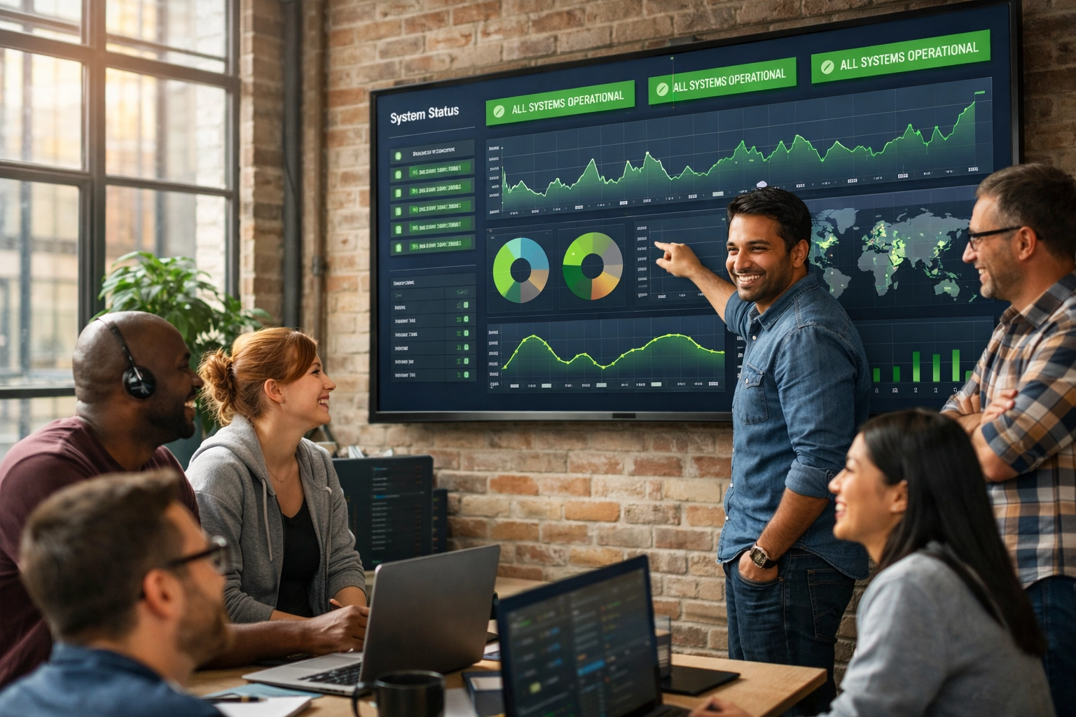 IT operations team using ServiceNow ITOM for autonomous infrastructure monitoring and incident resolution.
