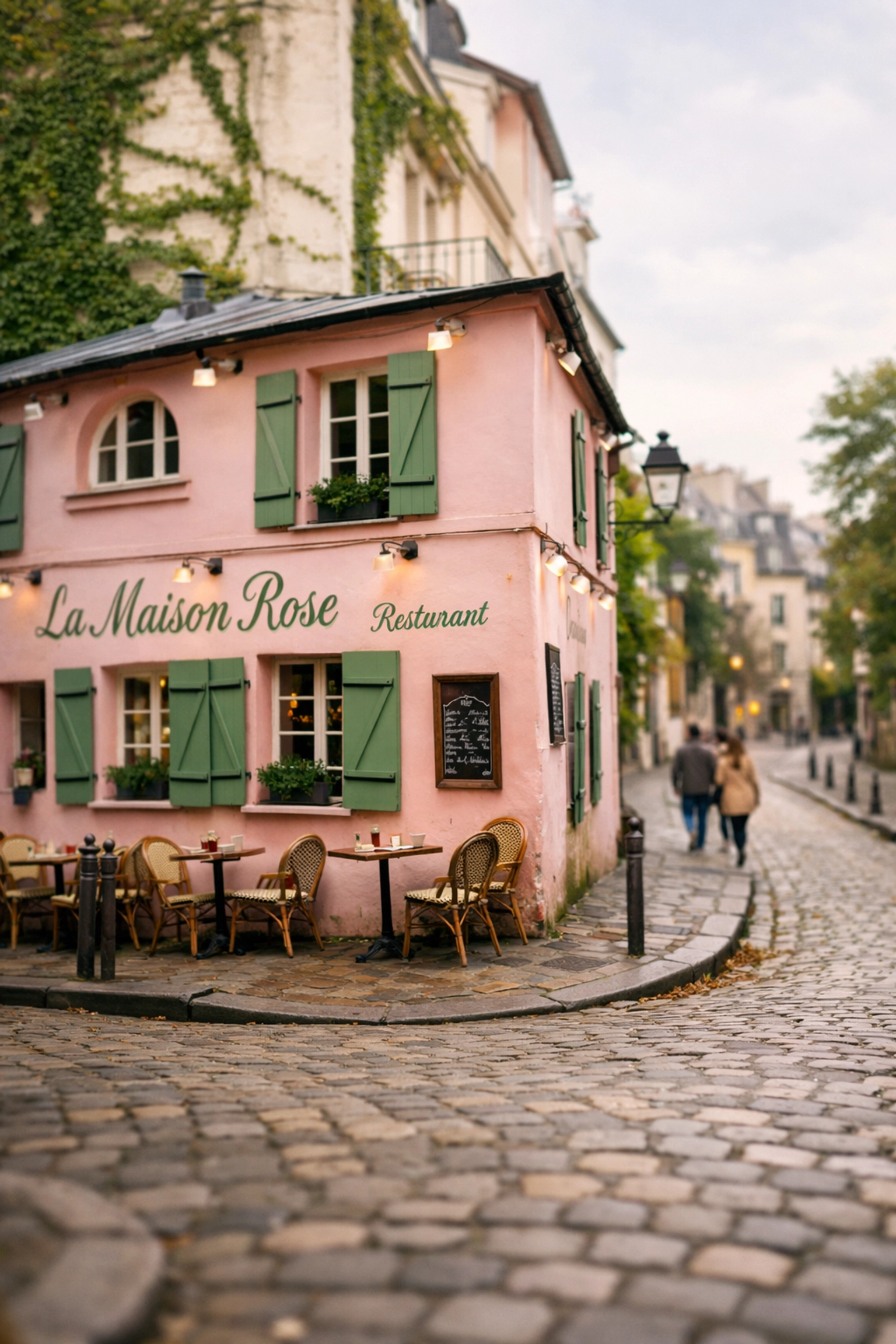 Top 10 Instagrammable Places in Paris That Aren’t Just the Eiffel Tower 3 La Maison Rose in Montmartre, a top spot for travel photography tips in a charming Paris neighborhood.
