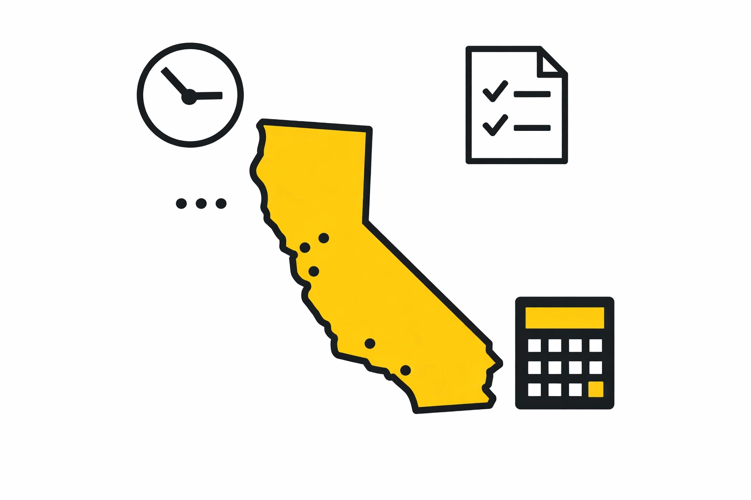 California state compliance tracking for HRIS meal break and labor law requirements