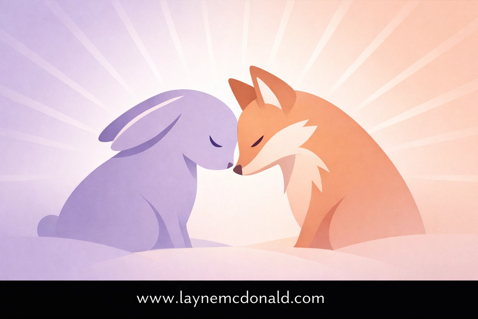 Rabbit and fox reconciling symbolizing Christian forgiveness and grace in Zootopia